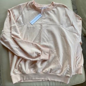 young fabulous & broke peach sweatshirt